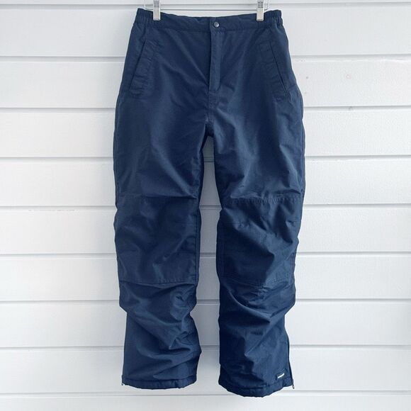 Lands' End Youth Squall Waterproof Insulated Iron Knee Snow Pant Unisex 14 Husky - Picture 1 of 16